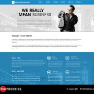 iDesign OnePage PSD template