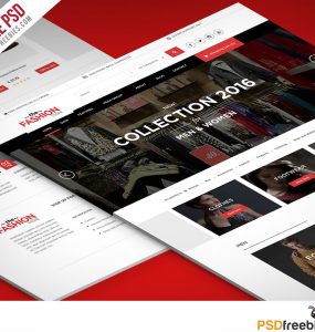 Multipurpose eCommerce Website free PSD Template