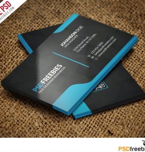 Graphic Designer Business Card Template Free PSD