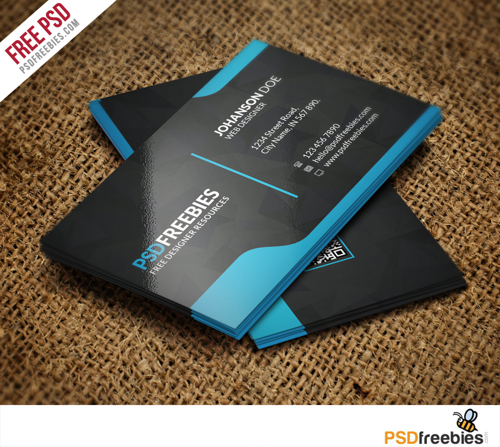 Visiting Card Psd Template Free Download