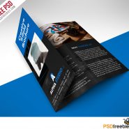 Creative Agency Trifold Brochure Free PSD Template