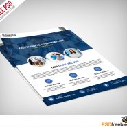 Multipurpose Business Flyer Free PSD Template