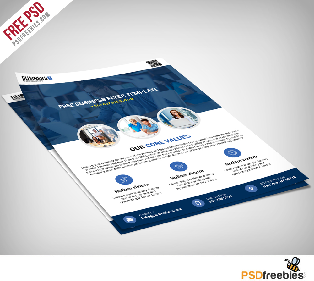 Multipurpose Business Flyer Free PSD Template PSDFreebies