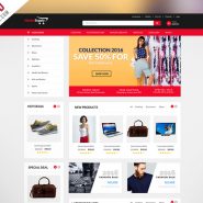MultiPurpose eCommerce Website Template PSD