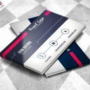 Modern Business card Design Template Free PSD