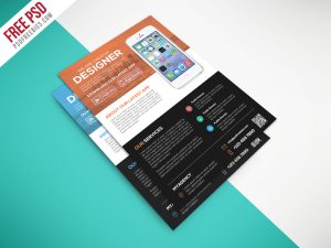 Multipurpose Mobile App Flyer Free PSD Template