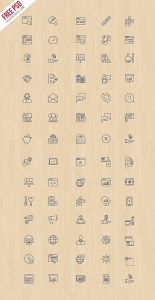 Online Business And Finance Icons Free PSD