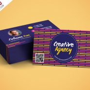 Creative Agency Business Card Template PSD