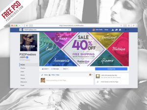 Facebook Cover photo for Fashion Sale PSD