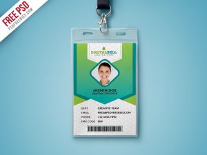 Multipurpose Photo Identity Card Template PSD