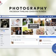 Photography Facebook Timeline Cover PSD Bundle