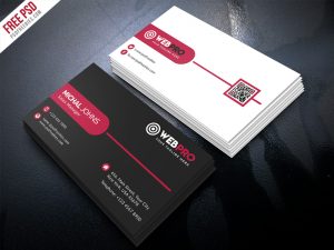 Corporate Modern Business Card PSD Template set