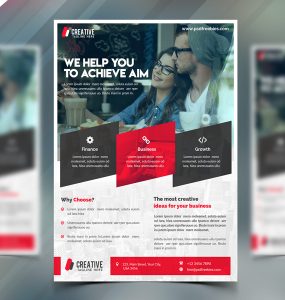 Corporate Flyer Free PSD Template