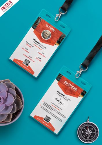 Free Office Identity Card PSD | PSDFreebies.com