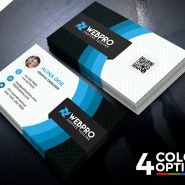 Corporate Business Card Free PSD Set