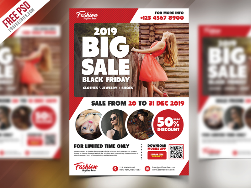 Product Promotional Sale Flyer