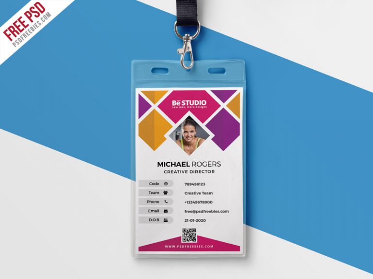 Creative Office Identity Card PSD | PSDFreebies.com