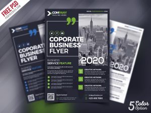 Multipurpose Corporate Flyer PSD Bundle