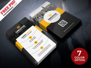 Creative Business Cards Templates PSD Bundle