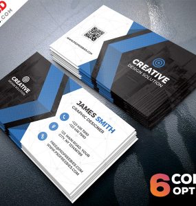 Free Business Cards Templates PSD Bundle