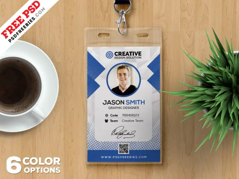 Office Identity Card Design PSD Bundle | PSDFreebies.com