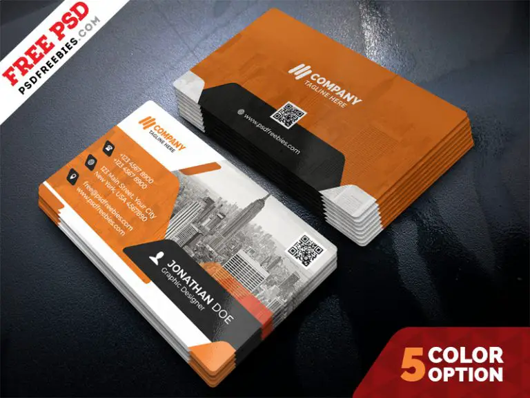 Free Business Cards Psd Bundle Psdfreebies Com