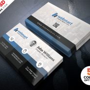 Creative Business Card Design Template PSD Set