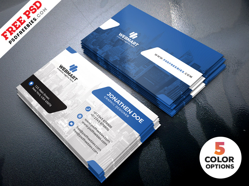 download psd business card templates free