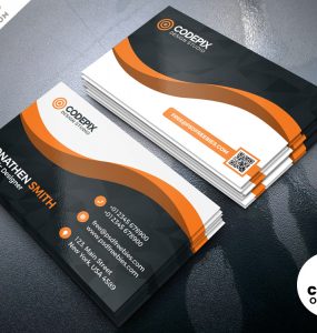 Modern Business Card Designs Template PSD