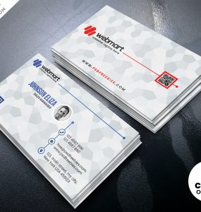 Clean Simple Business Card Templates PSD