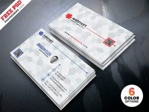 Clean Simple Business Card Templates PSD