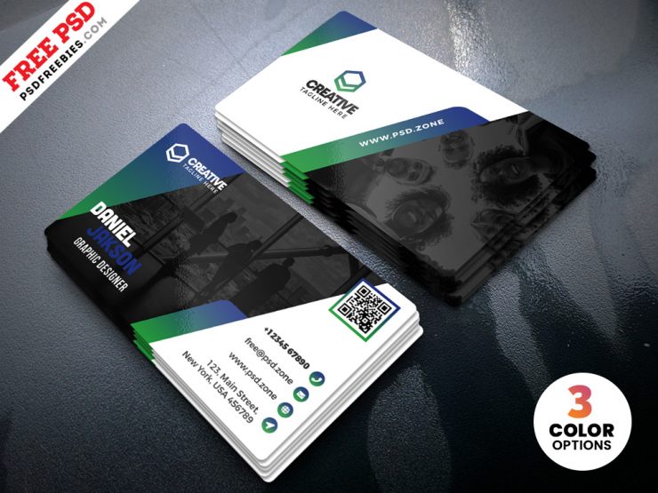 PSD Business Card Design Template