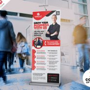 PSD Corporate Rollup Banner Design