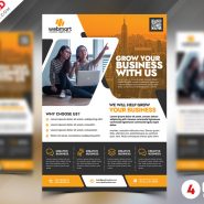 PSD Multipurpose Business Promotion Flyer Template