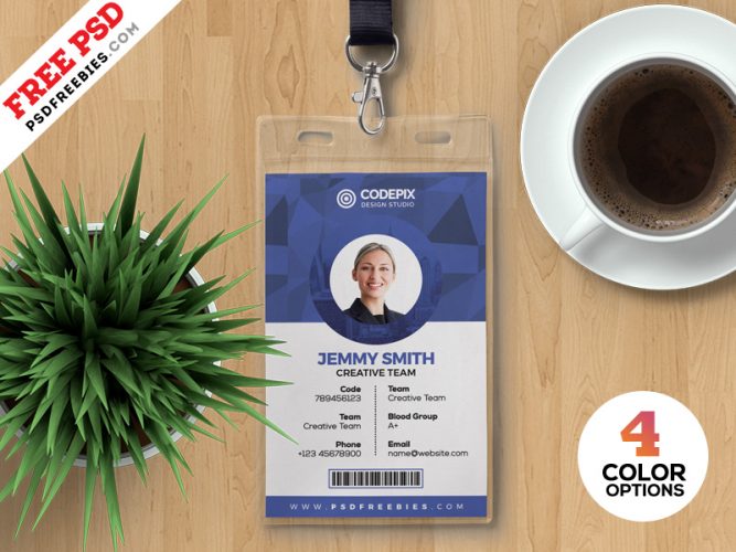 Psd Office Identity Card Templates Psdfreebies Com