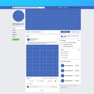 New Facebook Page Mockup 2019 PSD