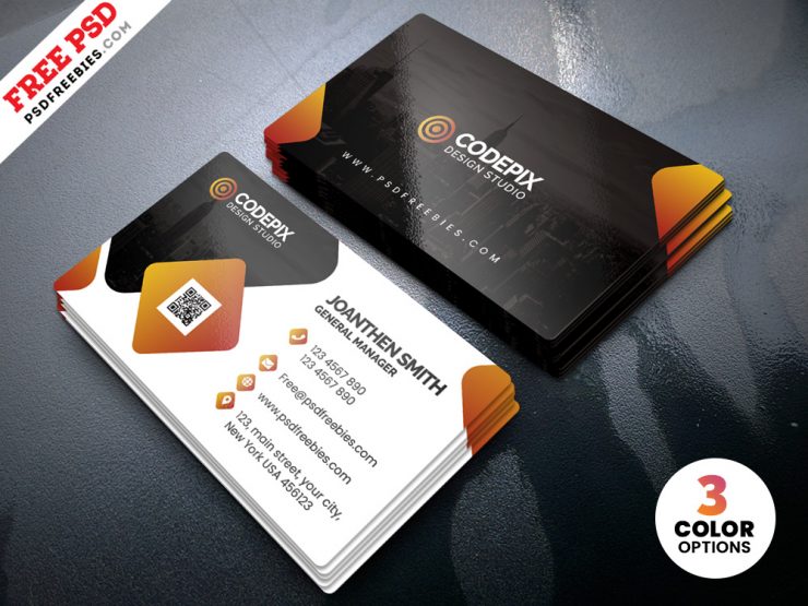 PSD Modern Corporate Business Card Templates