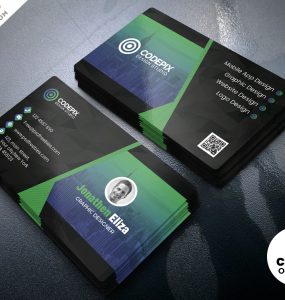 PSD Professional Business Card Design Template