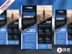 Business Promotion AD Flyer Design PSD