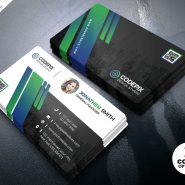Corporate Business Card Design Templates PSD