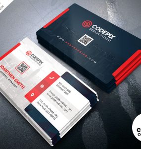 PSD Clean Business Card Design Templates