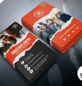 Fashion Store Business Card PSD