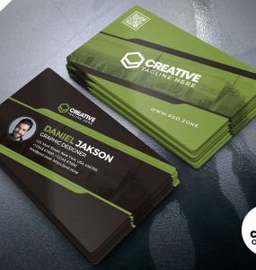 Designer Business Card Template PSD