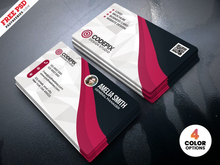 Multipurpose Business Card PSD Template