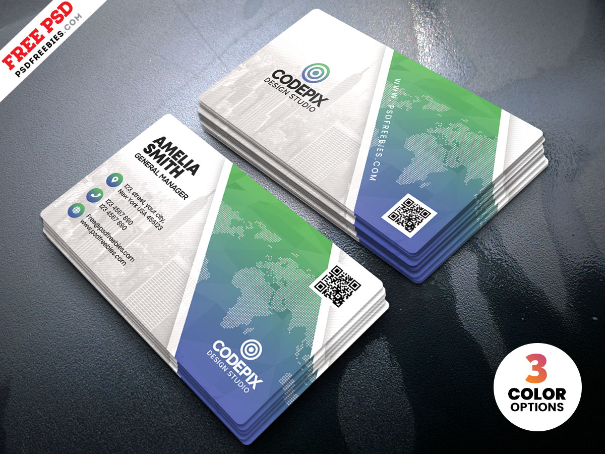 Print Ready Business Card Design PSD Template – PSDFreebies.com Inside Free Template Business Cards To Print