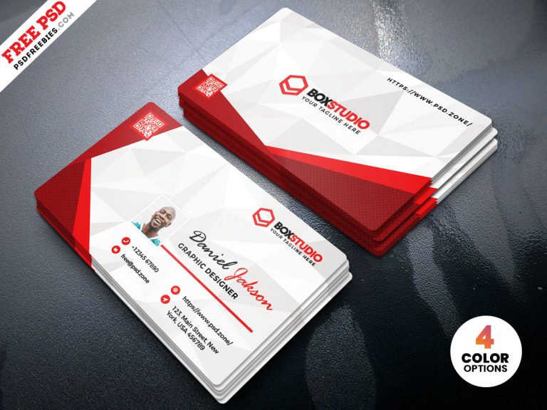 Premium Business Card Template PSD | PSDFreebies.com