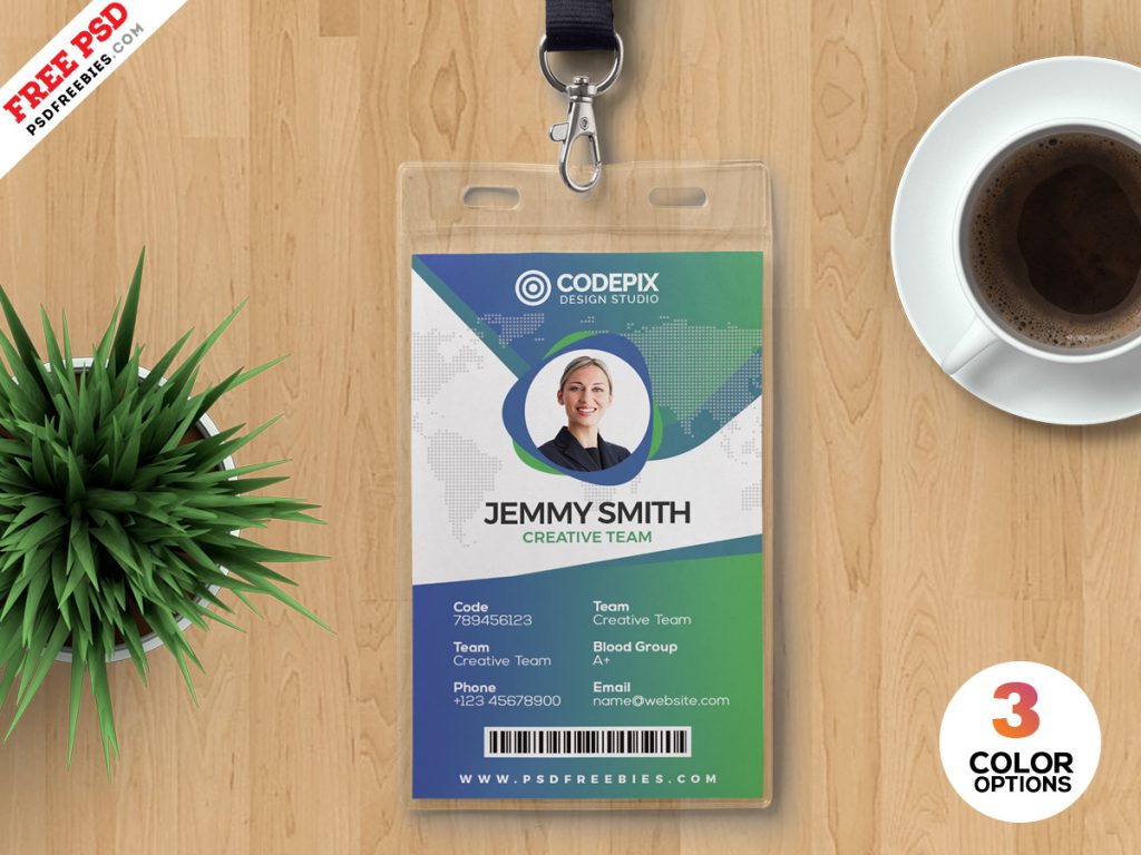 Print Ready Identity Card Design PSD | PSDFreebies.com