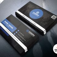 Minimal Business Card Design PSD