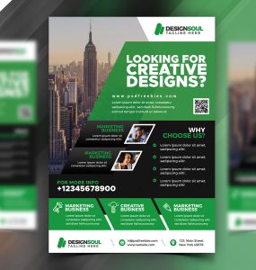 Professional Corporate Flyer Template PSD