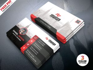 Business Card Design PSD Template